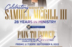 Bishop Dr. Samuel McGill III Ministerial Appreciation Gala ONLY !!!