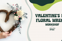 Valentine's Day Floral Wreath Workshop